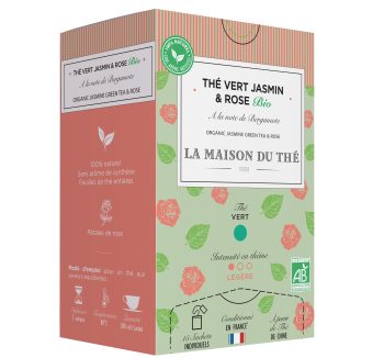 Thé vert Jasmin & Rose